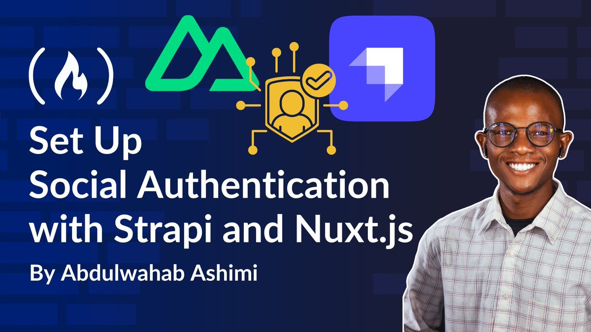 freeCodeCamp's tweet image. When you're building an app where users have to sign in, you'll want this process to be both easy and secure.
And here, @Ashimi0x teaches you how to set up social authentication for your apps.
You'll use Strapi and GitHub and then integrate it into a basic Nuxt.js setup.…