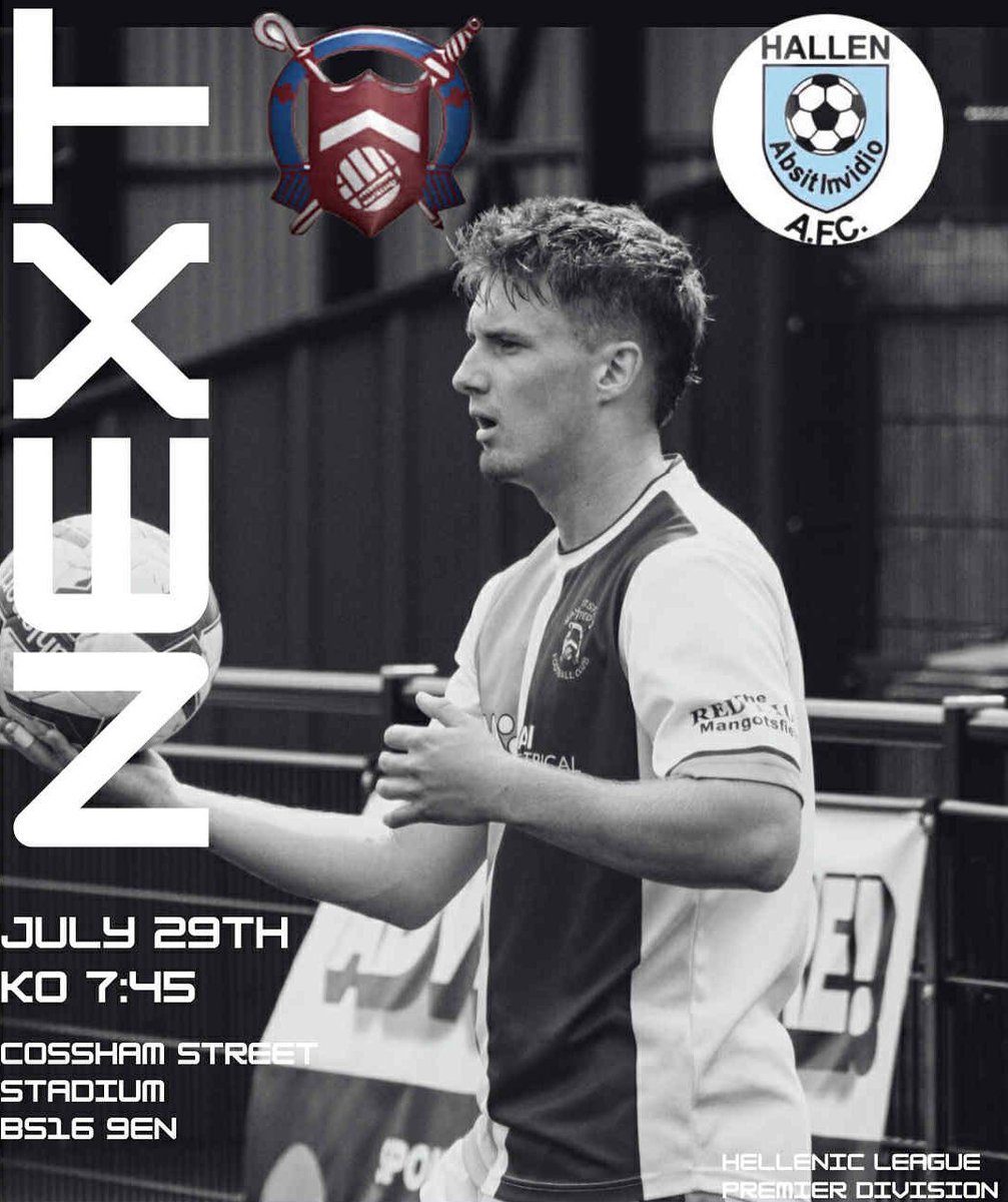 Mangotsfield United FC (@mangotsfieldutd) on Twitter photo ๐จ 2 DAYS TILL MATCHDAY ๐จ
๐จ LOCAL DERBY OPENING MATCH ๐จ
On Tuesday evening The Field launch their 25/26 <a href="/HellenicLeague/">Hellenic League</a> campaign with a home Derby fixture against last season Western League Division 1 Champions <a href="/HallenFC/">Hแดสสแดษด AFC ๐</a>
This promises to be a good one and with both teams ๐จ 2 DAYS TILL MATCHDAY ๐จ
๐จ LOCAL DERBY OPENING MATCH ๐จ
On Tuesday evening The Field launch their 25/26 <a href="/HellenicLeague/">Hellenic League</a> campaign with a home Derby fixture against last season Western League Division 1 Champions <a href="/HallenFC/">Hแดสสแดษด AFC ๐</a>
This promises to be a good one and with both teams