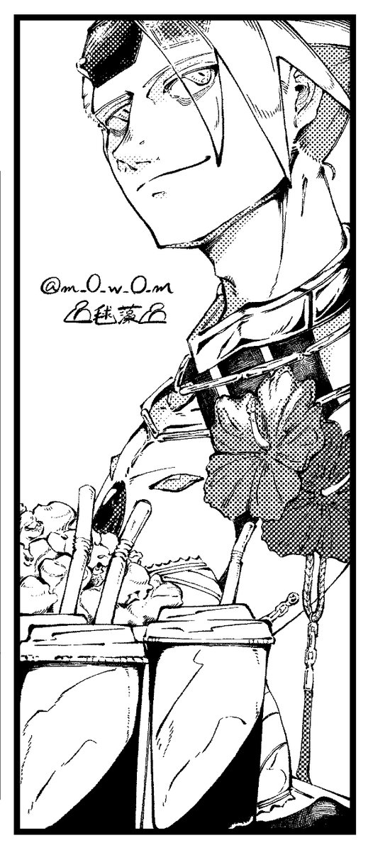 m_O_w_O_m's tweet image. いい感じに描けたナっちさん見てって！！
見てってくれてありがとう！！