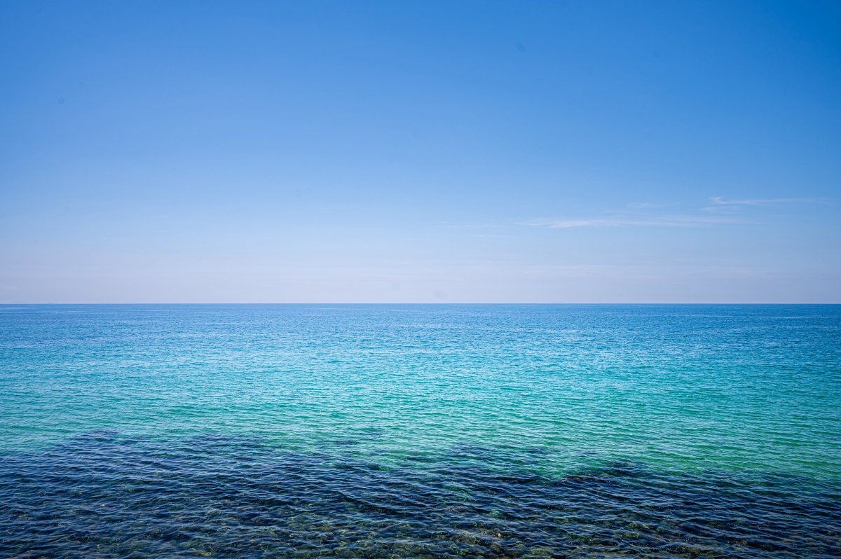 s_16523's tweet image. 海も空も広いなあ〜〜