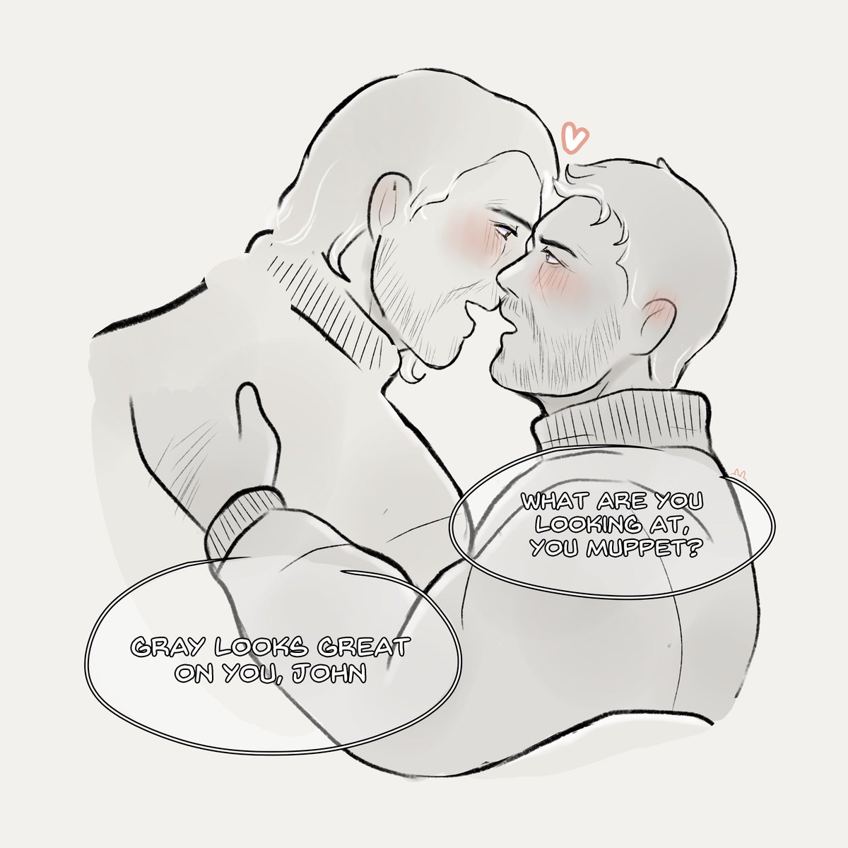 Day 7: 
NSFW - Retirement
#nikpriceweek25 

In the cold of winter, Nikolai finally meets the warmth he he longs awaited, getting to grow old with John.