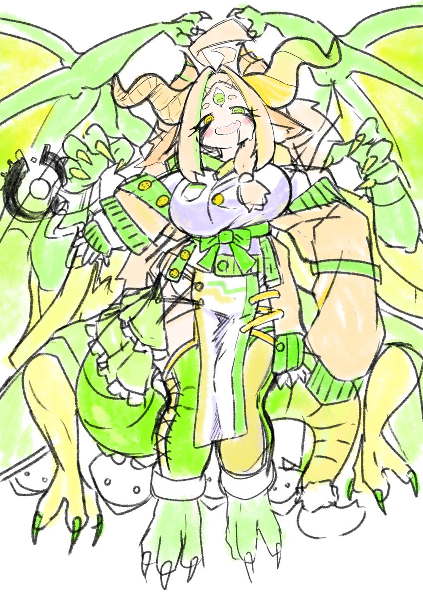 X4T4NUXiNG's tweet image. 放置してるラフが多いから
なんとかしないと