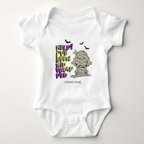 ArrayStores's tweet image. Funny Kidwrapped Mummy Baby Green ID683 Baby Bodysuit #i've #been #kidwrapped #kidnapped, #mummy #BabyBodysuit ArrayforCards