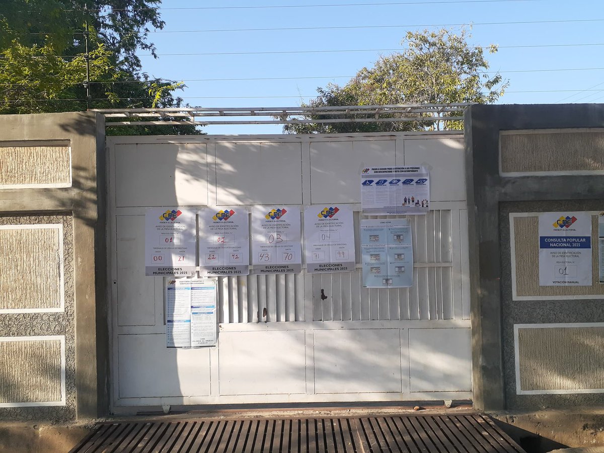 #OrienteDecide | Desde las 6:30 am se habilitó el centro de votación «Madre Alberta Giménez» de la parroquia Valentin Valiente. 

Alrededor de siete mil ciudadanos podrán ejercer su derecho al voto. 

#EleccionesMunicipales