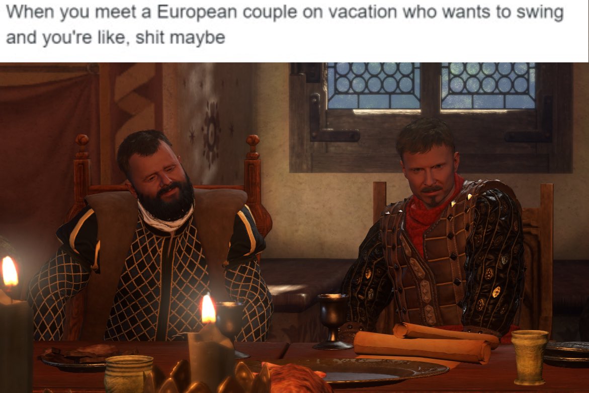 thundersnake69's tweet image. Married couple things