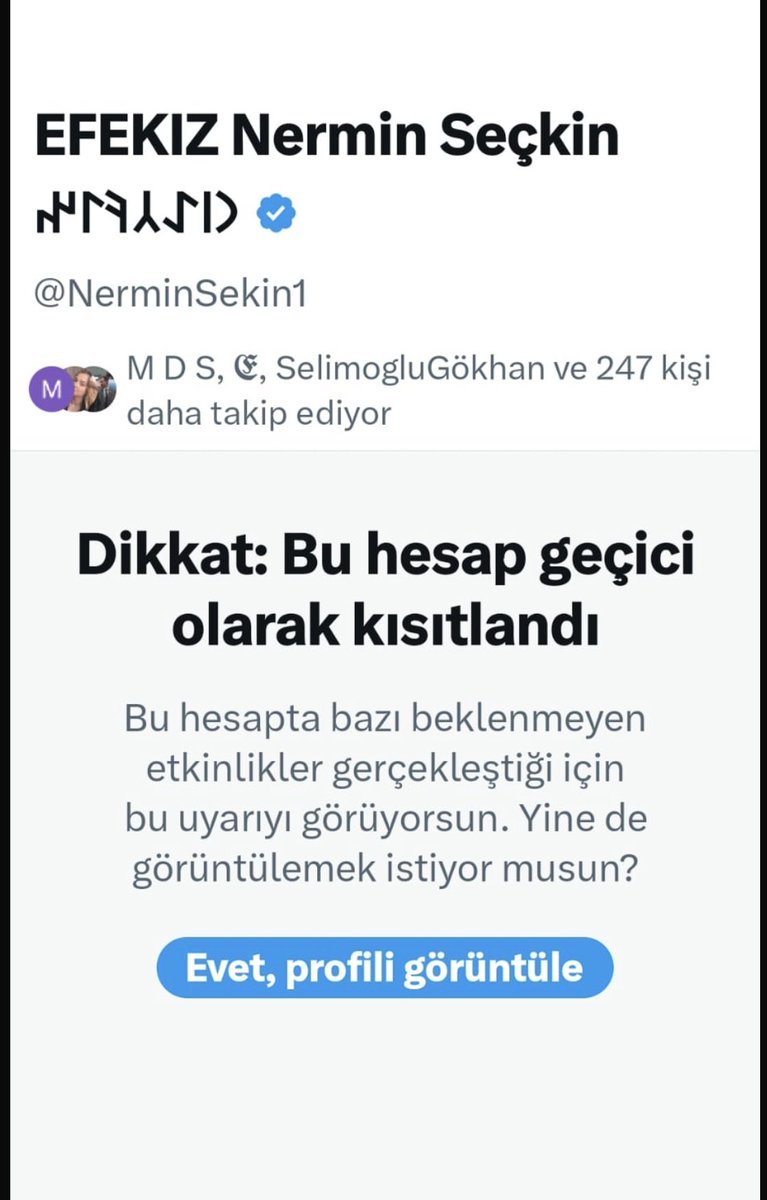 Hesabım Atatürk düşmanlarının hedefinde.
Susturmak, yıldırmak istiyorlar.
Ama bilsinler: Biz korkmayız, geri adım atmayız!

Yoruma bir nokta (.) dahi olsa bırakın.
Bu karanlığa hep birlikte dur diyelim!
Çünkü biz;
Mustafa Kemal’in askerleriyiz!
🇹🇷