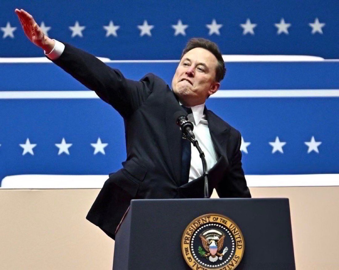 Do you believe what Elon Musk did was a Nazi Salute?

Be Honest