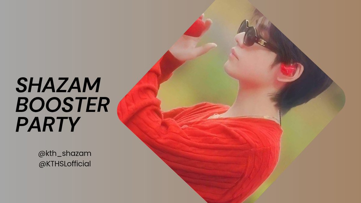 Kth_Shazam's tweet image. Let's start our today's SHAZAM BOOSTER PARTY with TaeCrew from Srilanka.
🎯15 Shazaming ss
📌 Songs: Winter Ahead og+inst, FRI(END)S og +inst.
Please participate @KTHSLofficial and team, Finish this quickly.
BORAHAE TAEHYUNG
#SHAZAMFORV