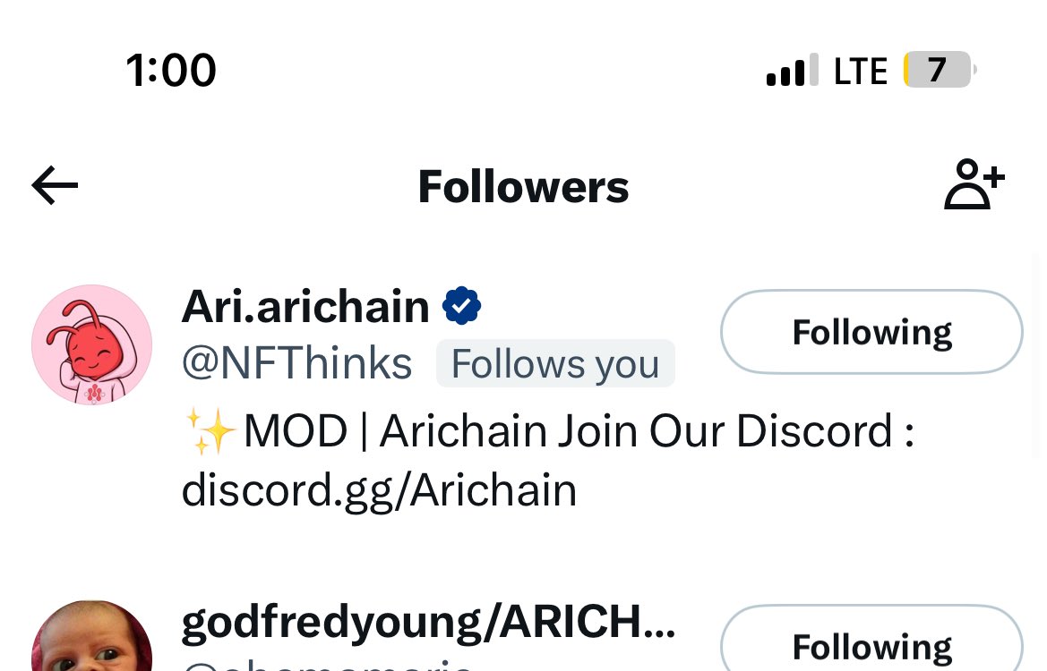 dol_p_h's tweet image. I’m wining bit by bit too
Massive follow from @NFThinks 🫡