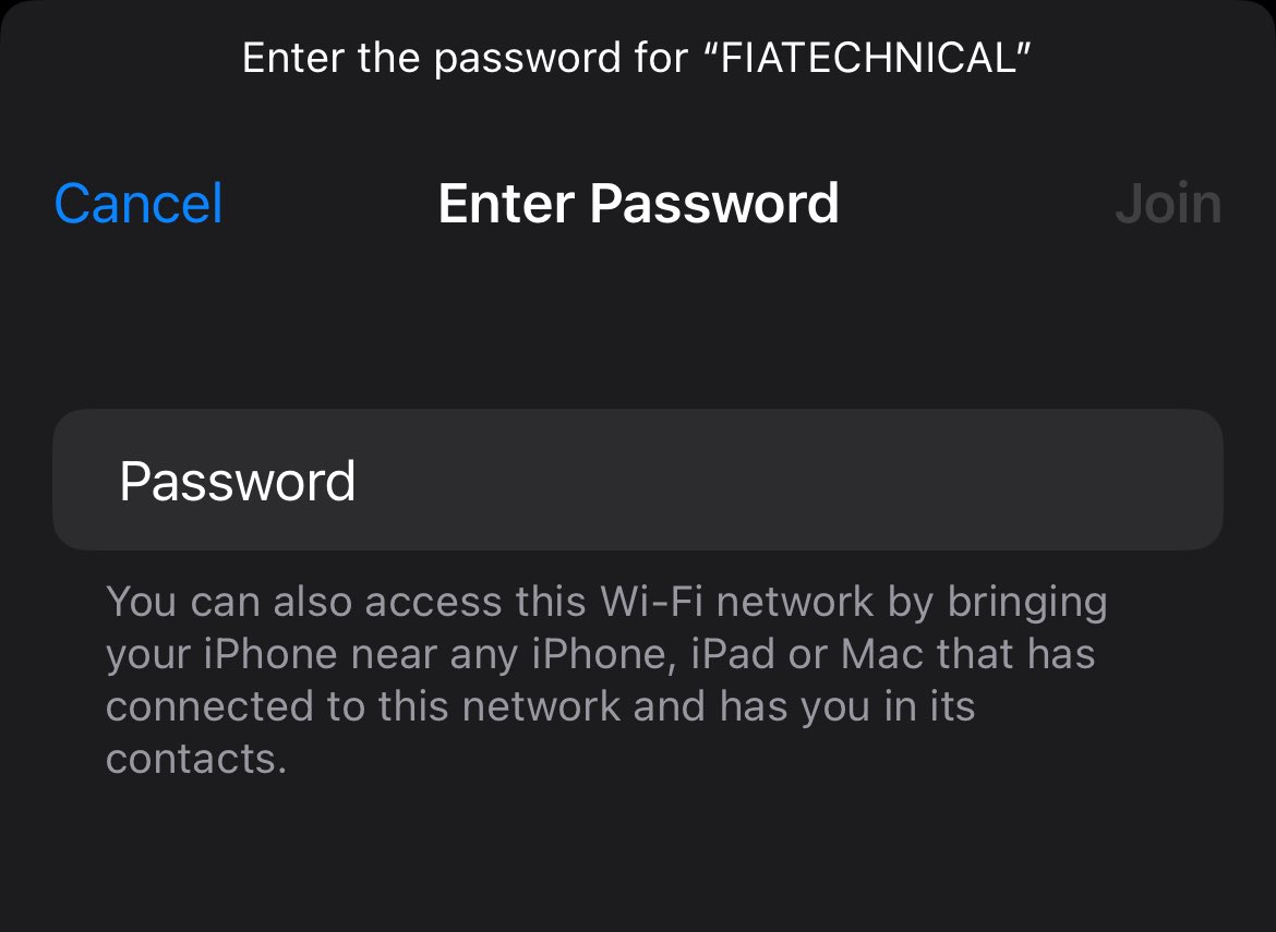 TSUN0DA22's tweet image. what’s the password @FIA ???