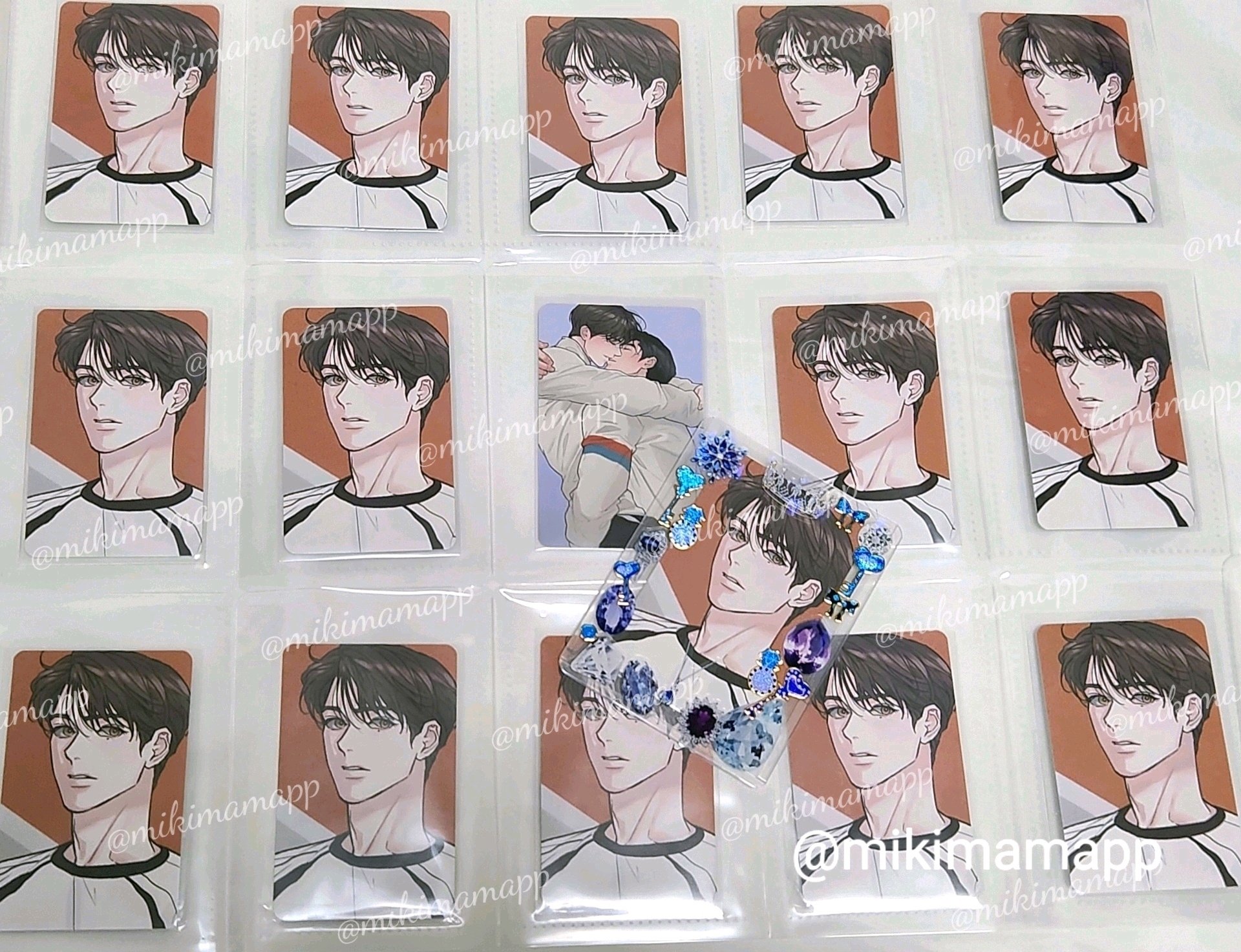 台湾限定　解氷曲線　lezhin レジン トレカ 韓国BL 台湾限定 解氷曲線 lezhin レジン トレカ 韓国BL