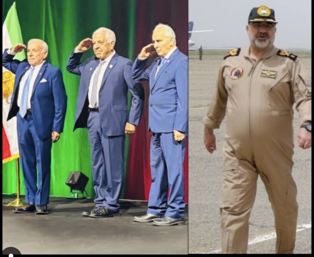 مقایسه فرمانده نیروی هوایی ارتش
جمهوری عسلامی  ،
با خلبانان باز نشسته دوره شاهنشاهی آریامهر 
#همكارى_ملى