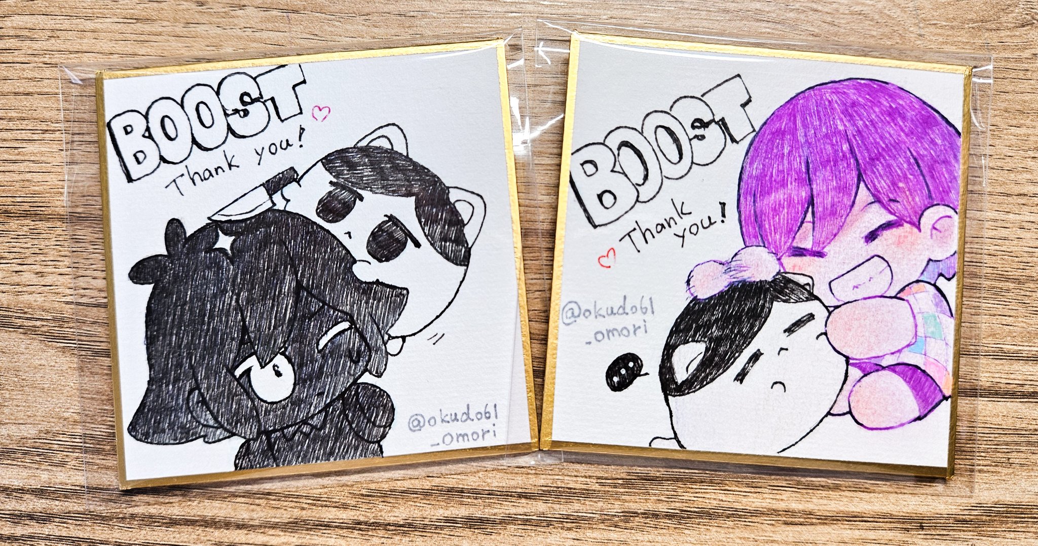 ［OMORI］ポラロイド　全種類　2セット BRAND NEW Omori figure set! FULL Vinyl Figure Box Set