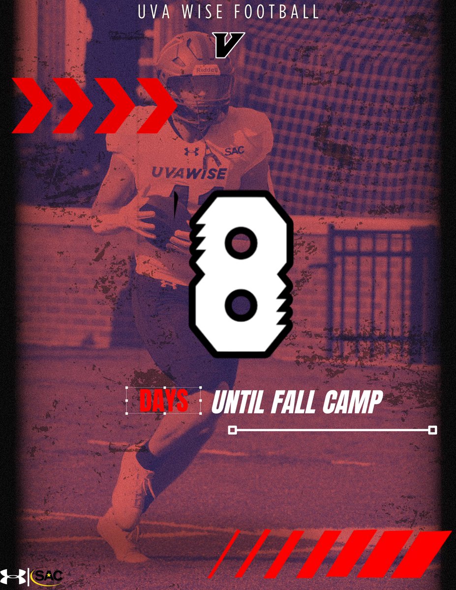 8 days til Fall Camp!  #PEWAV #FFF #HTR