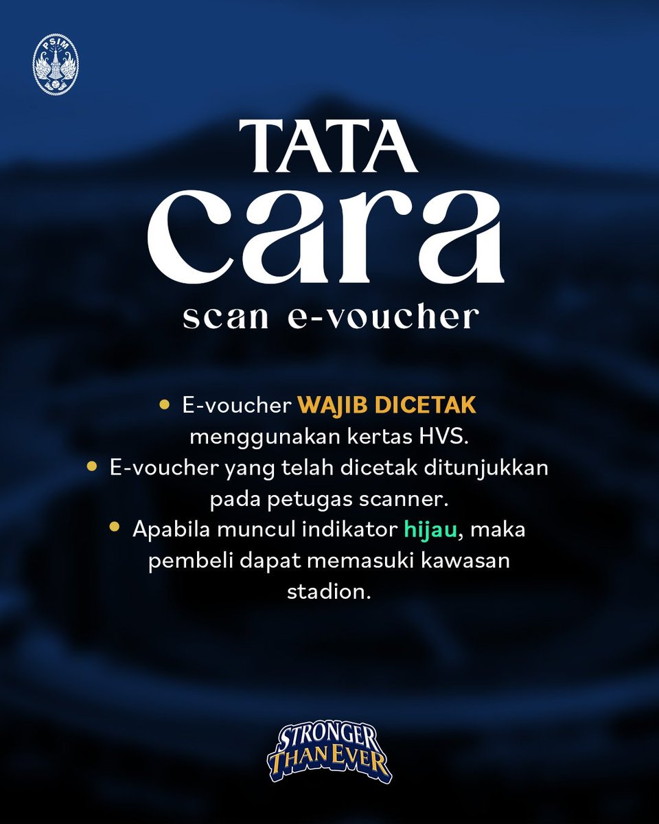 PSIMJOGJA's tweet image. Pembelian tiket online βSpirit of Mataram: Sak Sukmamu, Sak Jiwamuβ dibuka malam ini, 27 Juli 2025 pukul 19.29 WIB melalui @loketcom! π
Tiket tersedia untuk tribun VIP Utara dan VIP Selatan, jadi pastikan Dab semua gercep biar nggak kehabisan!
#PSIMJogja
#StrongerThanEver
