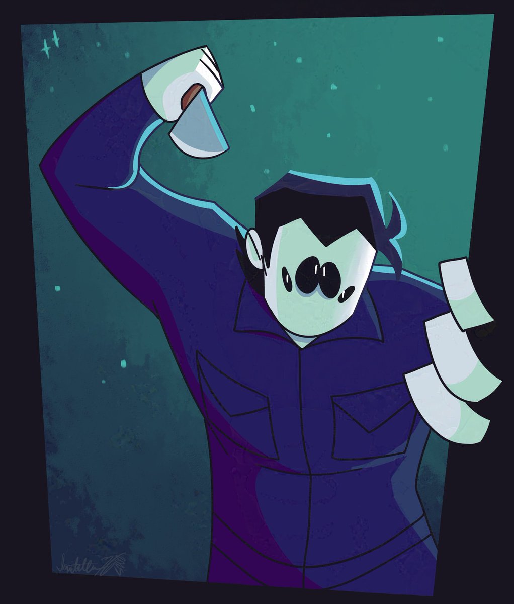 Imitator36_art's tweet image. I went and attacked one of my friends, hehehehee
#artfight2025 #artfight #spookymonthoc