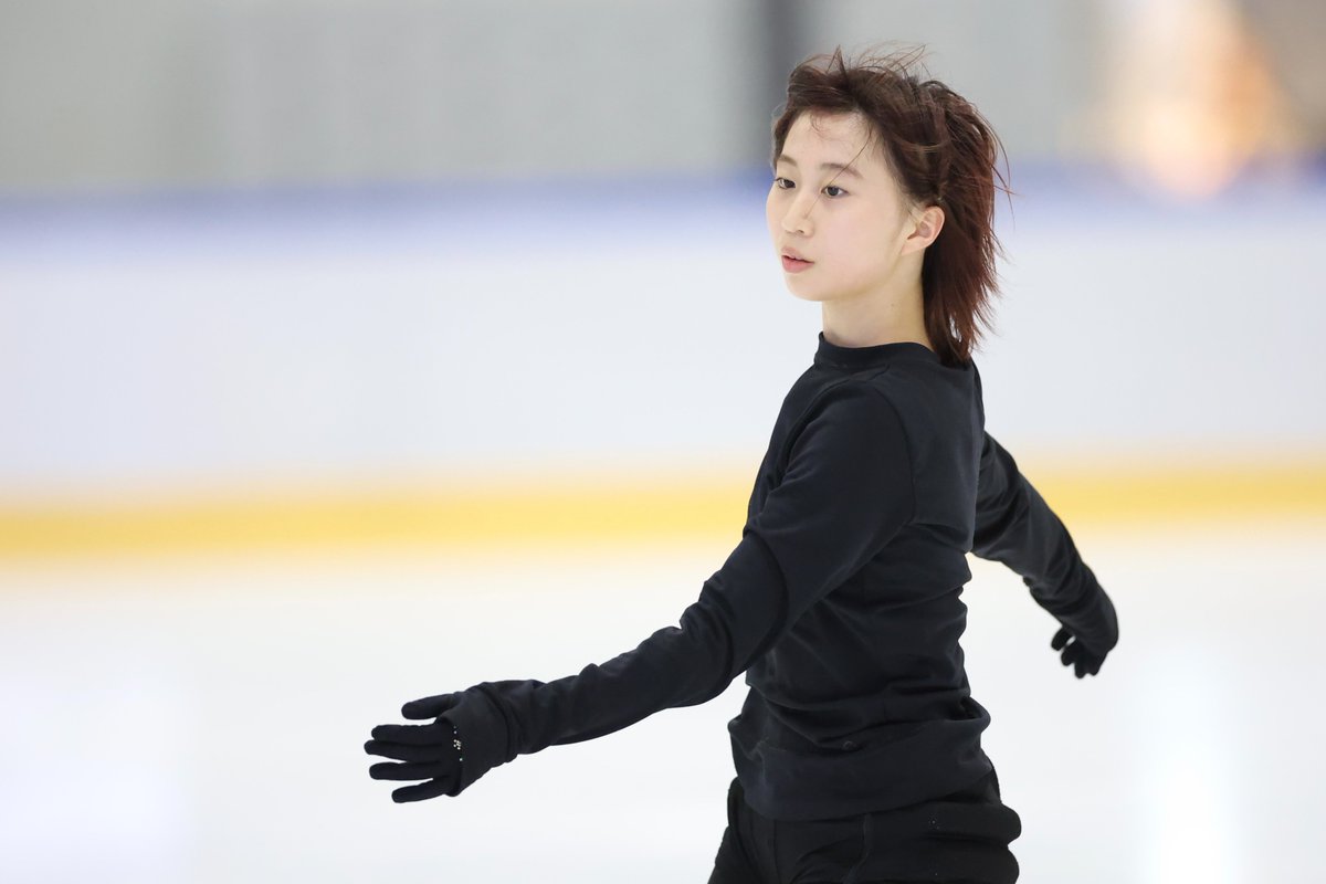 AxelQuadruple's tweet image. 〈 ジュニア強化合宿 〉
#金沢純禾 選手
Photo by Kiyoshi Sakamoto
#figureskate #SumikaKANAZAWA