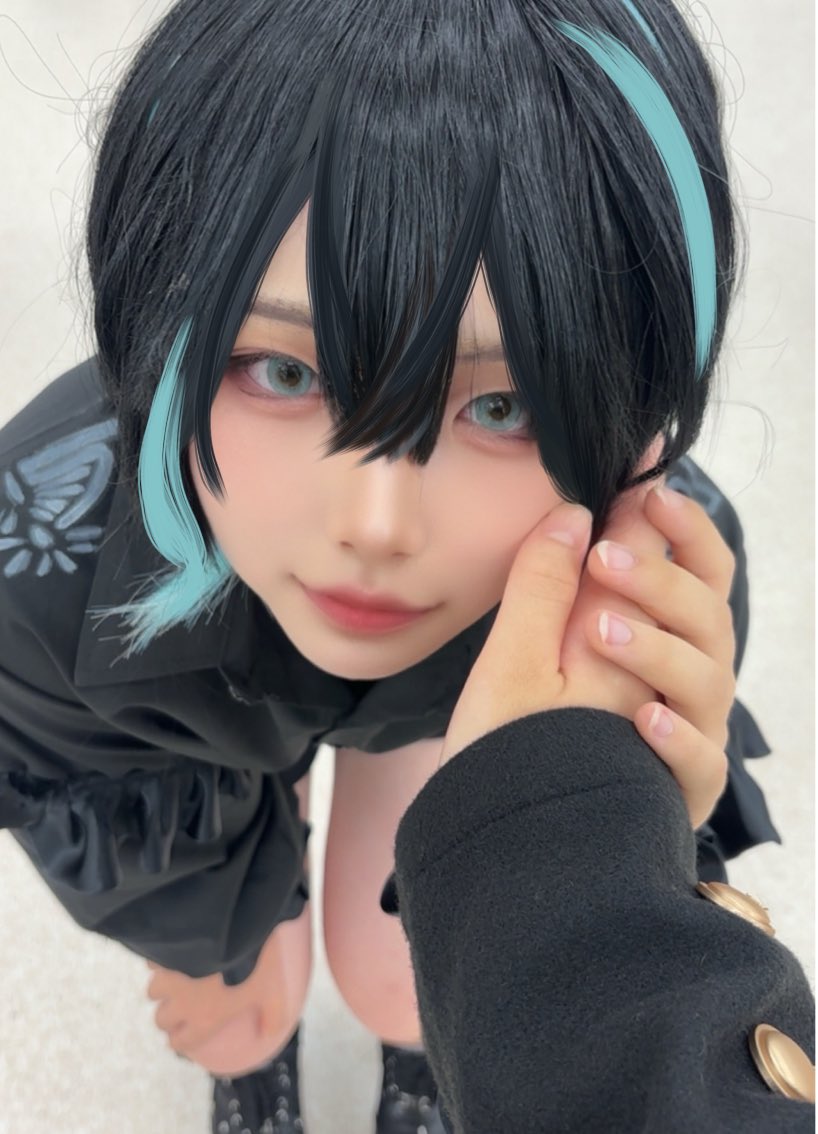 luc_cyan's tweet image. ⚠︎微夢、幼少期 #aknk_cos