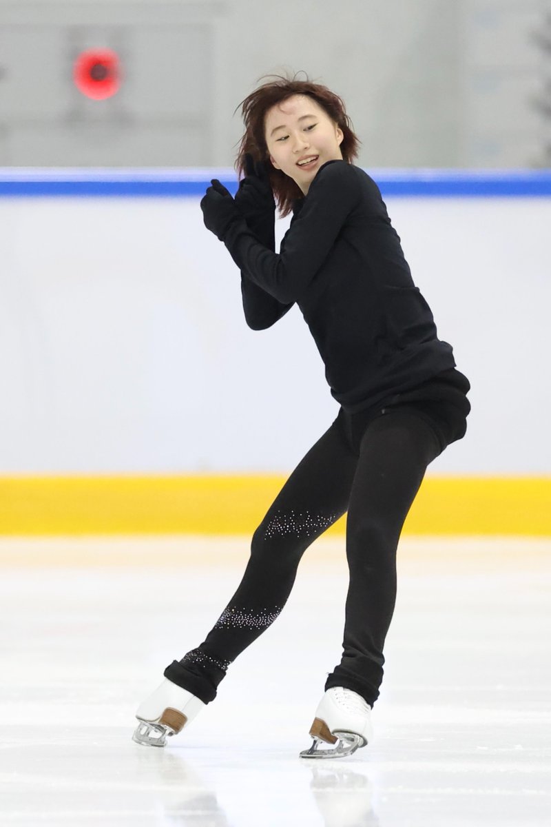 AxelQuadruple's tweet image. 〈 ジュニア強化合宿 〉
#金沢純禾 選手
Photo by Kiyoshi Sakamoto
#figureskate #SumikaKANAZAWA
