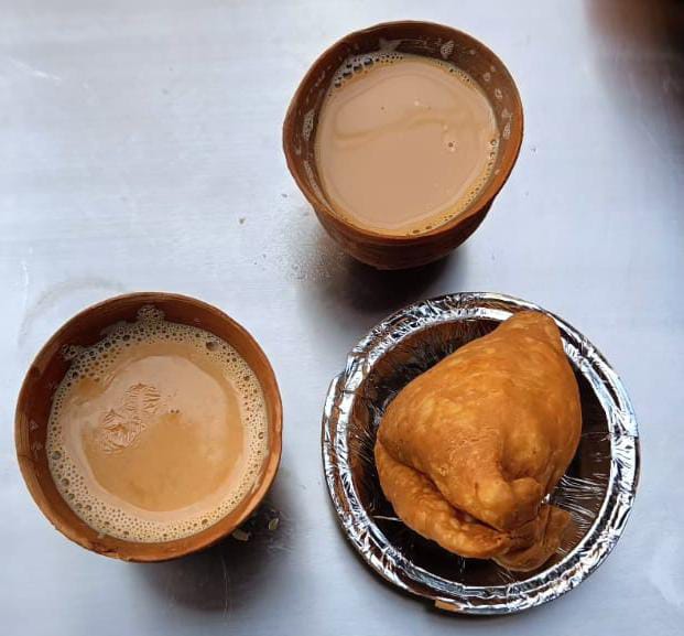 Morning was this Good 😋
Chai-Samosa ko Hi 🥳