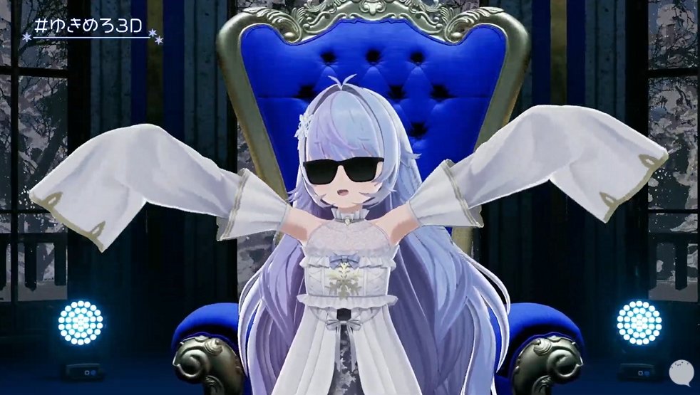 Pane_VPI's tweet image. ぎゃわいい！！！！！！😎😎😎

#ゆきめろ3D