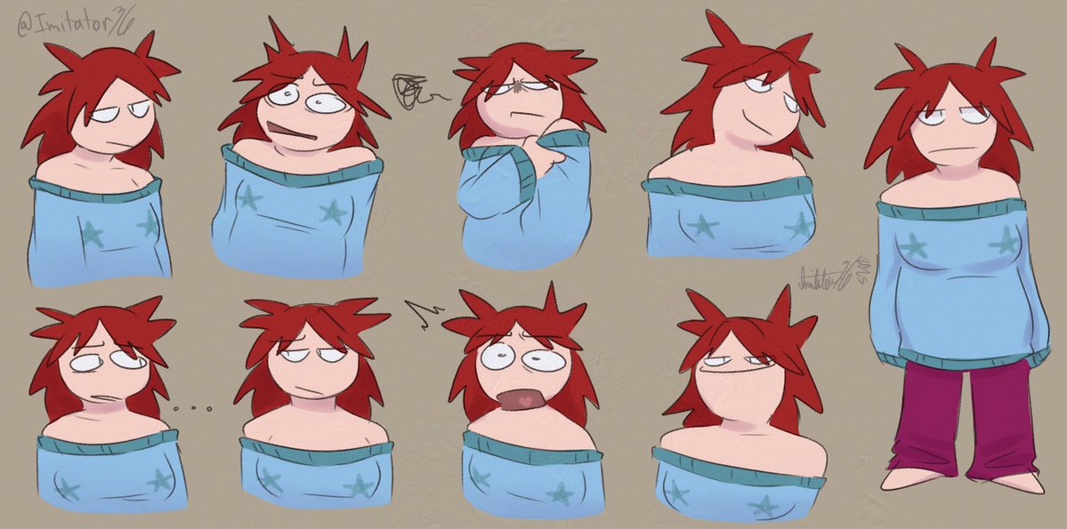 Imitator36_art's tweet image. (Hey, you can show expressions with the hair-)
SAY NO MORE!!✨
#artfight2025 #artfight