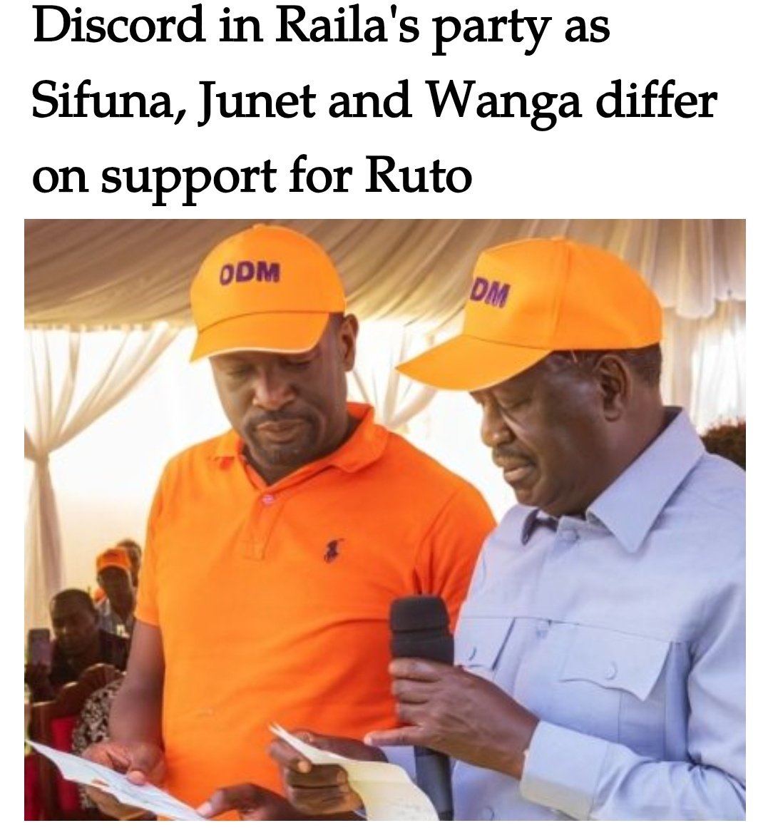 ODM’s internal split is laid bare: Sifuna urges removal of President Ruto, while Junet and Wanga insist the MoU signed by Raila remains valid. Democracy demands clarity.
Greedy Wanga?
#SGWetu