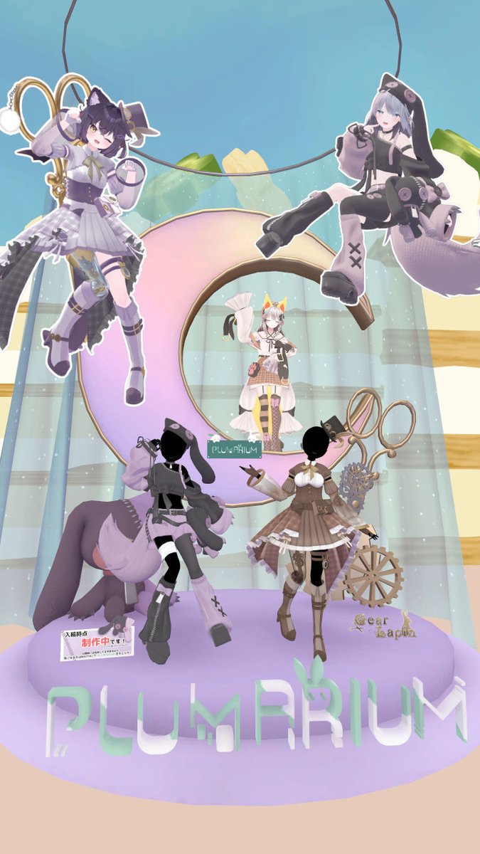 kirinagare_vrc's tweet image. Vketで回った先2
#餅亭 さん・ #めのうすとあ さんとこ
ビデカメ さんとこ
#PLUMARIUM_ さんとこ
#Vketのヤタノ さんとこ、展示されてるしっぽの様子が・・・