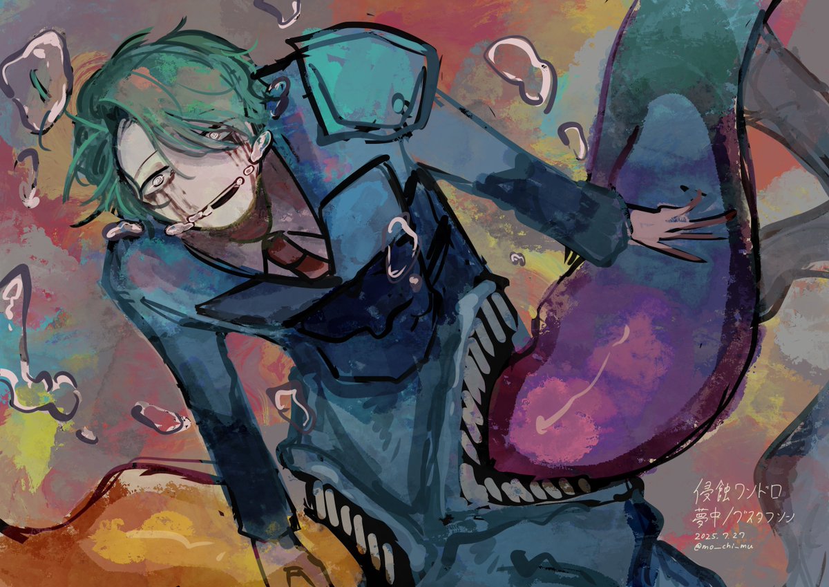 mo__chi_mu's tweet image. #ロボトミゆる侵蝕ワンドロ
夢中/職員グスタフソン
遅刻参加です