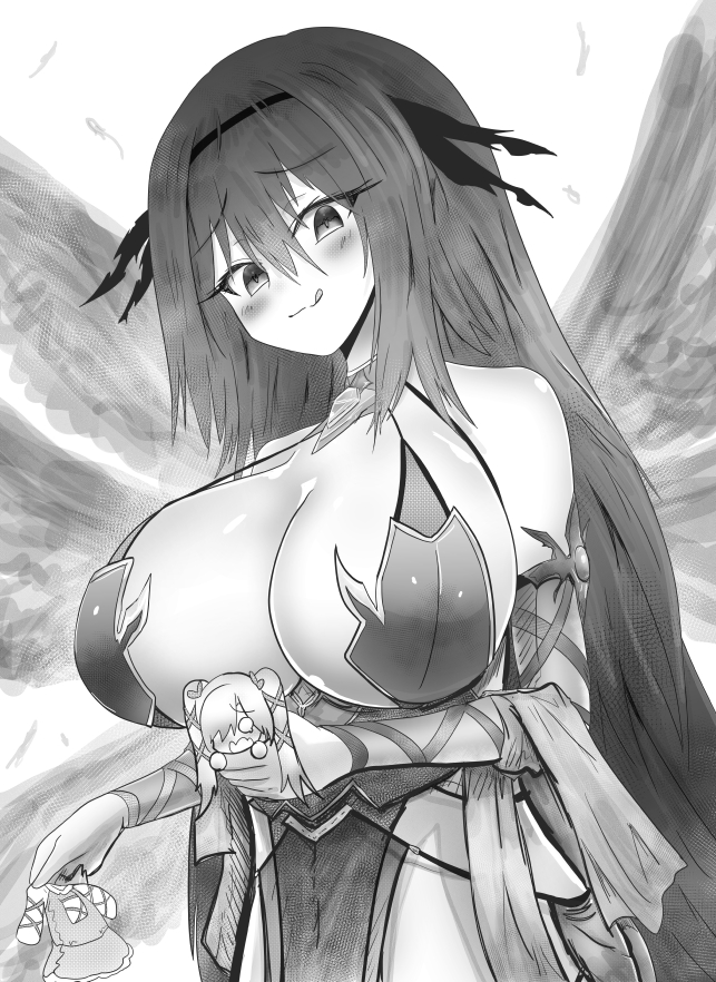 nemuiyorun5656's tweet image. #ミドガR 
ナマエちゃんぬいぐるみから搾ろうとするタミュエルさん･x･