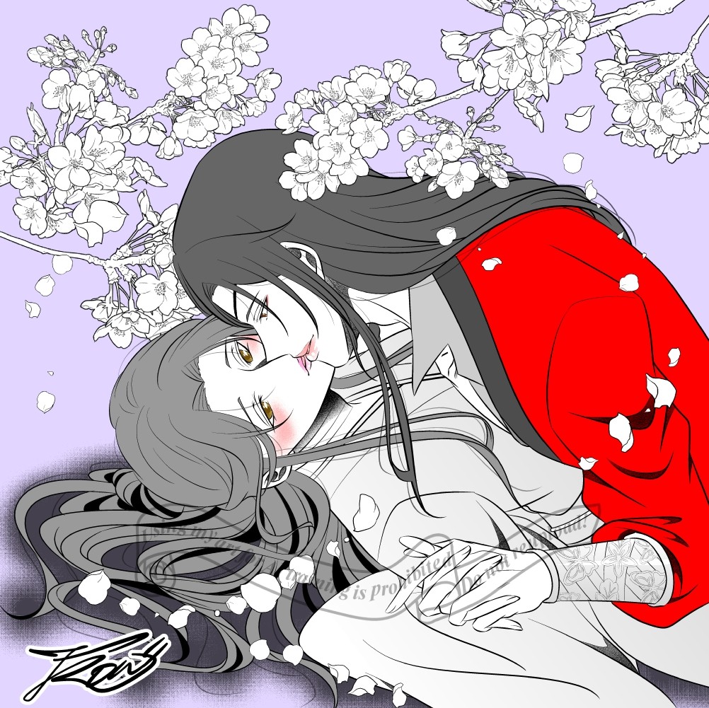 ron_UG's tweet image. 【戯れ】
#天官賜福 #TGCF #花怜