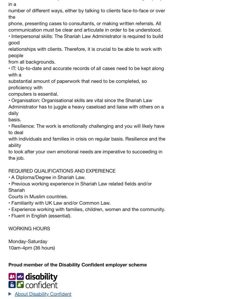 JasonJFisk's tweet image. WHAT THE FUCK IS THIS?
findajob.dwp.gov.uk/details/168936…
SHARIAH LAW ADMINISTRATOR on the gov.uk website?
@TRobinsonNewEra @Nigel_Farage @RupertLowe10
