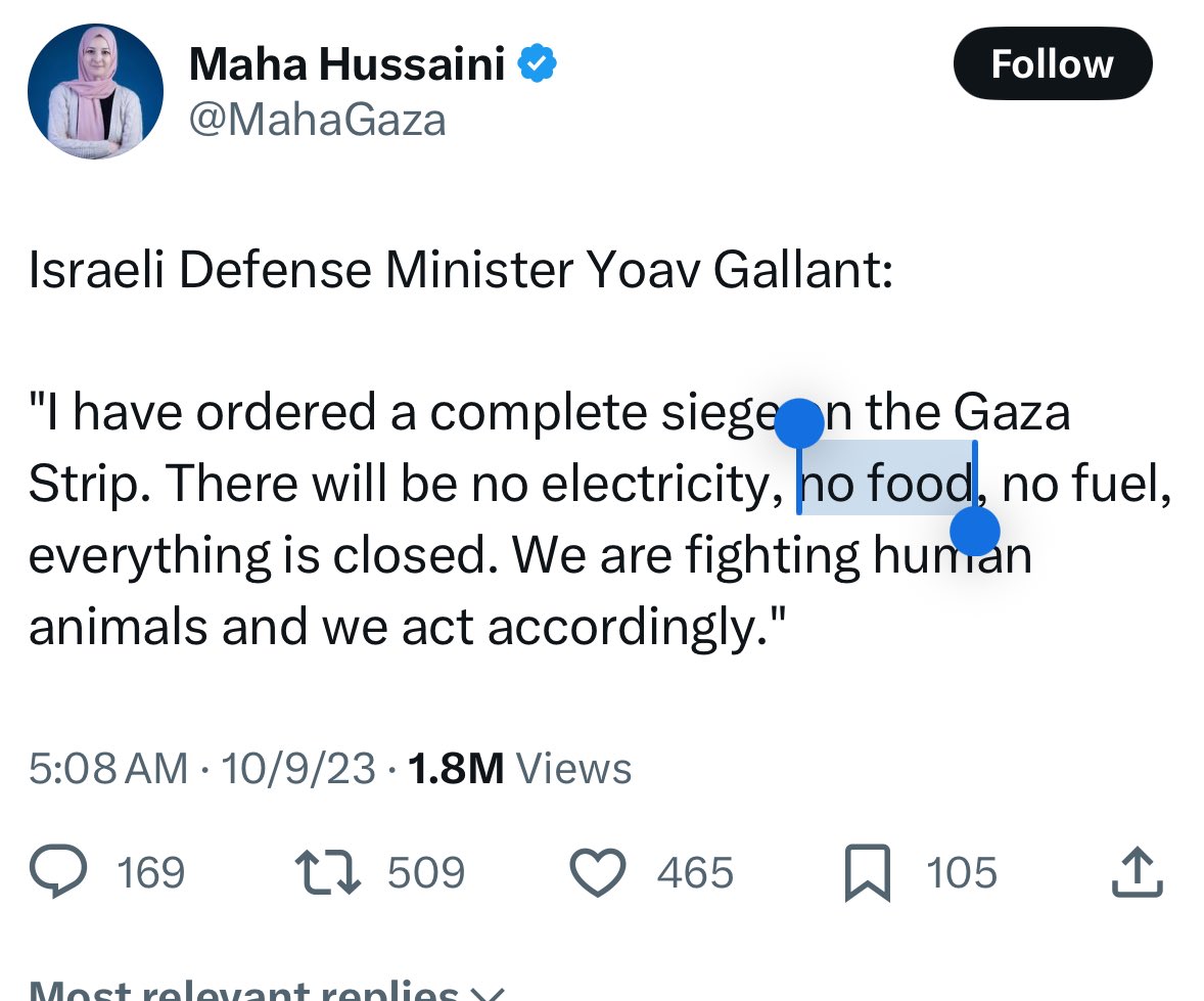 The guy Booker is proudly posing with, on Oct 9 2023, said—in English—starvation would be a weapon of war. This was central to his Nov 2024 ICC arrest warrant. This is the most open, telegraphed criminal conspiracy in modern history. Now Booker is acting bumfuzzled and distraught