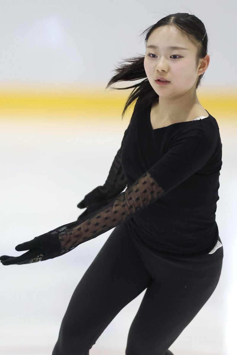 AxelQuadruple's tweet image. 〈 ジュニア強化合宿 〉
#和田薫子 選手
Photo by Kiyoshi Sakamoto
#figureskate #KaorukoWADA