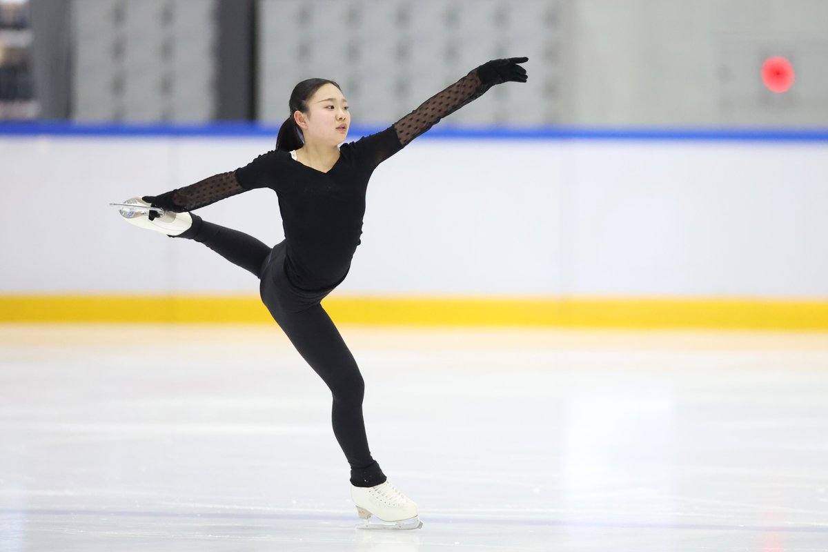 AxelQuadruple's tweet image. 〈 ジュニア強化合宿 〉
#和田薫子 選手
Photo by Kiyoshi Sakamoto
#figureskate #KaorukoWADA