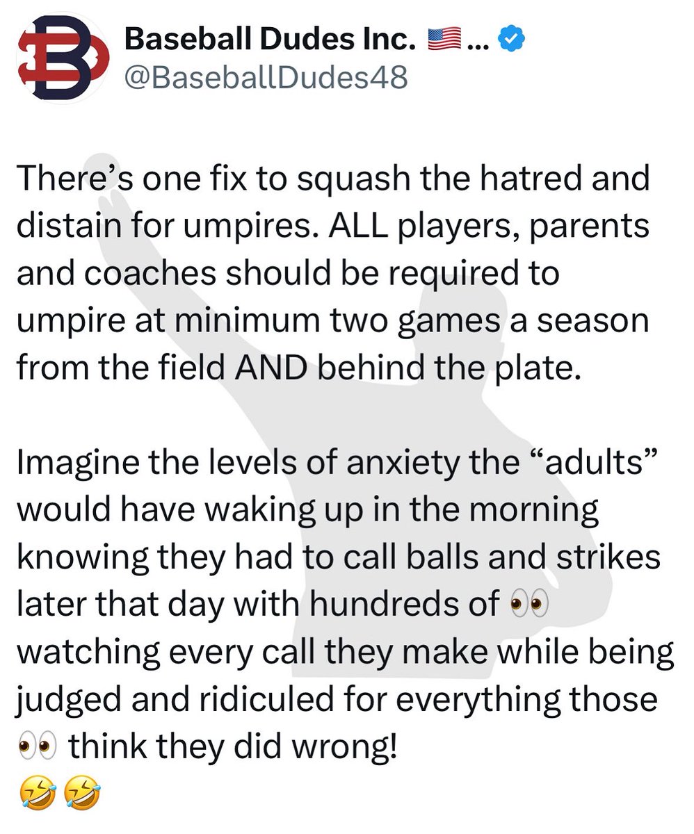 Hold player/parent games, do it in an intrasquad game, plan it for a scrimmage game. Come on, folks need some perspective out there!! 🤣🤣

But it all seriousness, make sure the cameras are out. We need some footage for the highlight blooper reel!!