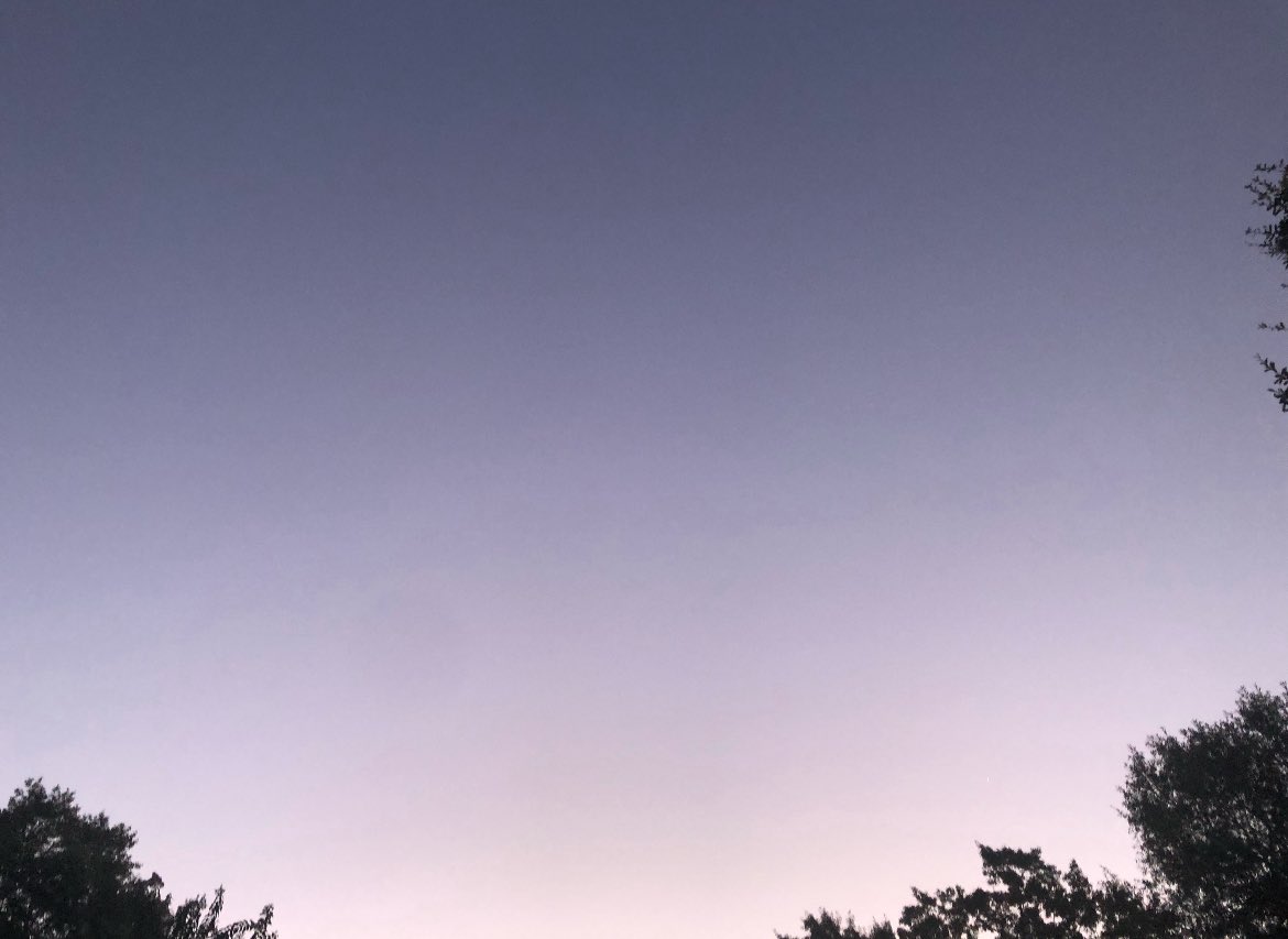 kacochran's tweet image. The sky over my house shown original & enhanced, at 5:55 AM, 7/27/25. Taken with different cameras. All still showing the spheres once enhanced.