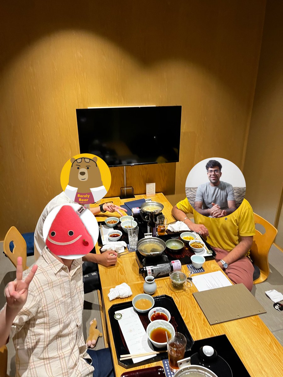 Rabotni(kuma|熊) (@analokmaus) on Twitter photo Had a lovely lunch with <a href="/bhutanisanyam1/">Sanyam Bhutani</a> , who’s visiting Japan!
To all the amazing Kagglers around the world, come visit us in Japan! 🇯🇵🍣 Had a lovely lunch with <a href="/bhutanisanyam1/">Sanyam Bhutani</a> , who’s visiting Japan!
To all the amazing Kagglers around the world, come visit us in Japan! 🇯🇵🍣
