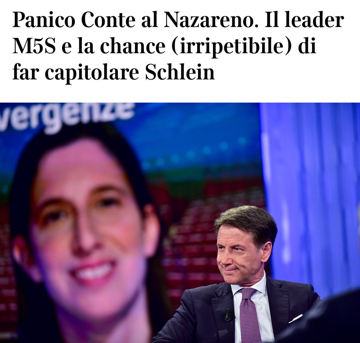 avvbenedetto's tweet image. Un classico dell’estate.
Quando non si sa come riempire i giornali.