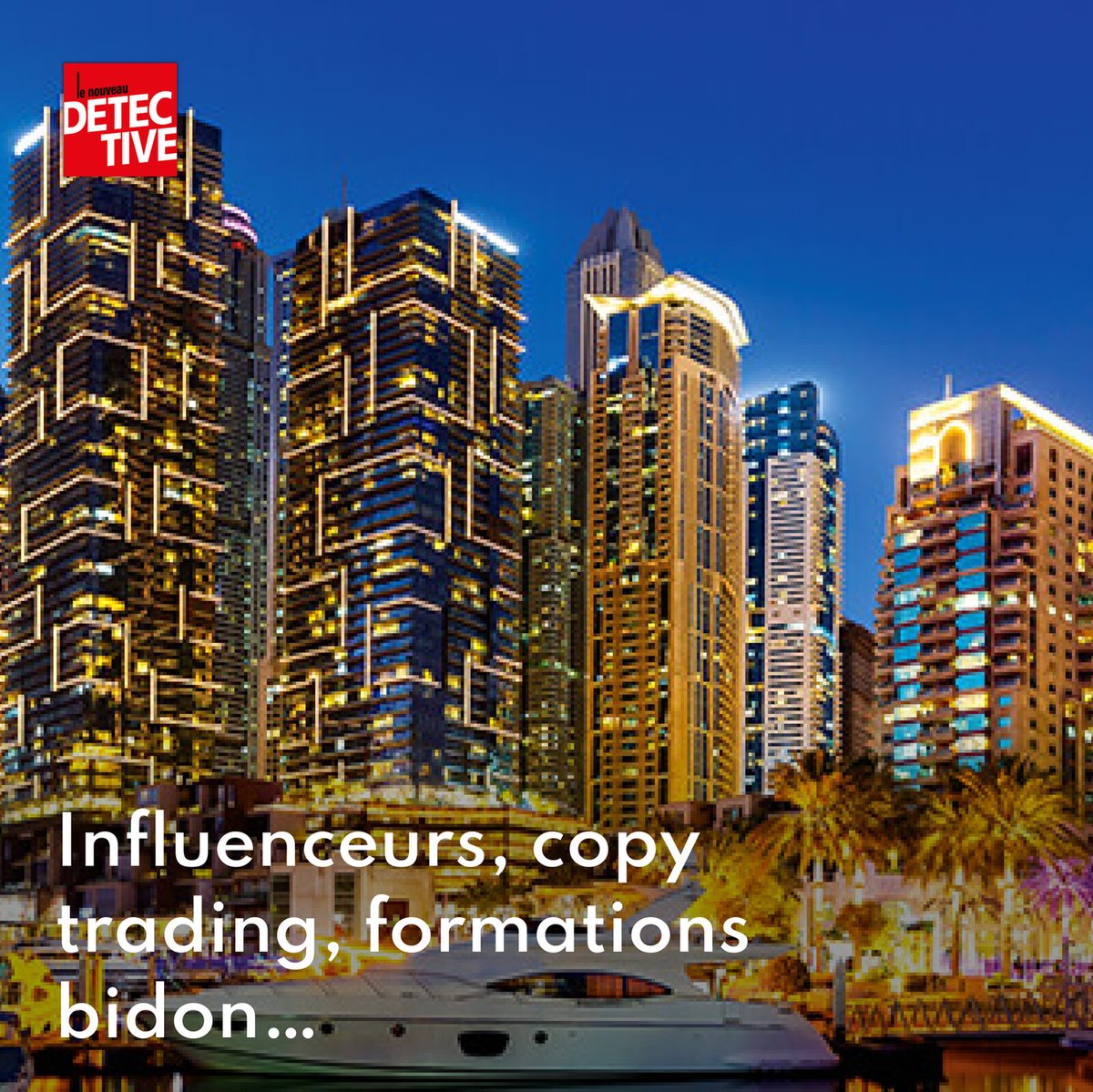 MagDetective's tweet image. Influenceurs, copy trading, formations bidon : attention aux nouvelles arnaques du Web
➡️ go.lenouveaudetective.com/lD