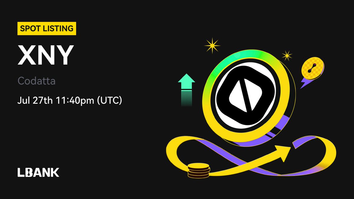 LBank_Exchange's tweet image. 🗽 New #listing
$XNY (Codatta) will be listed on LBank!@codatta_io
Codatta is a decentralized protocol and data infrastructure that empowers users to securely transform their knowledge into digital assets, and continue to earn royalties through AI applications.
❤️Details:…