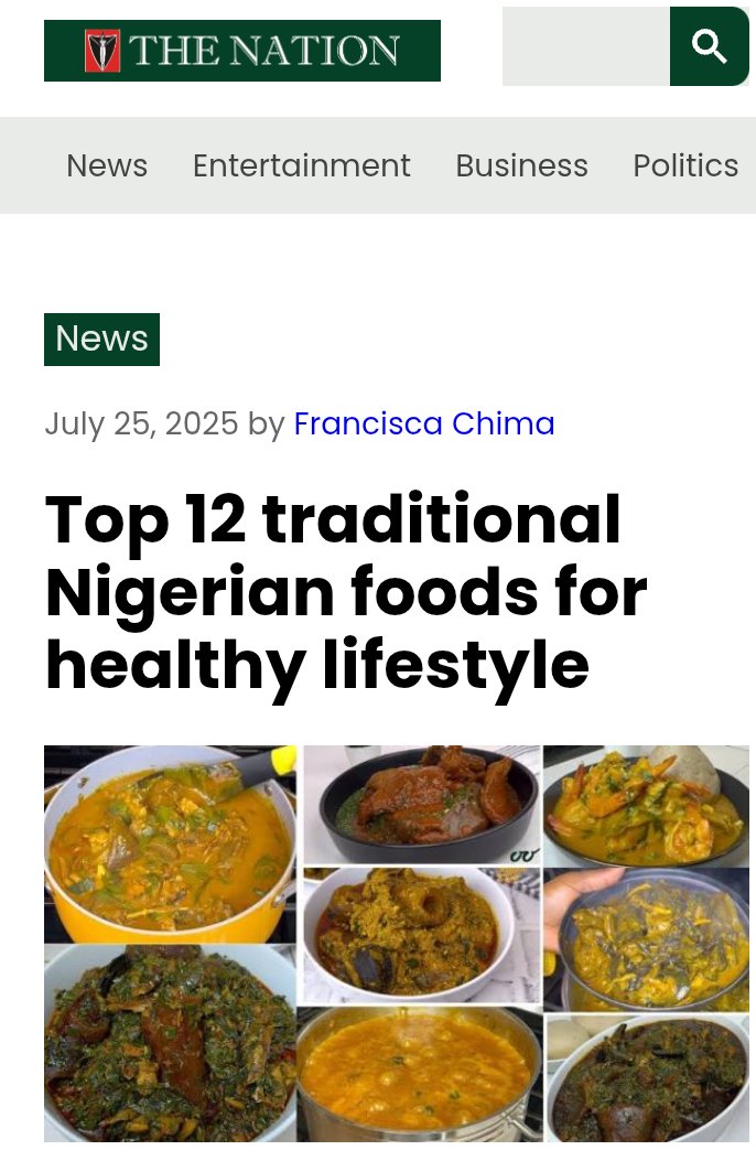 GOSBIZ's tweet image. *Mọin-mọin is not multi-ethnic, it's a Yorùbá food
*Ogbono is a Igbo word for what the Yorùbá calls Àpọ̀n
*Ogbono is not Igbo food, it is multi-ethnic; the Yorùbá call it Àpọ̀n
@TheNationNews