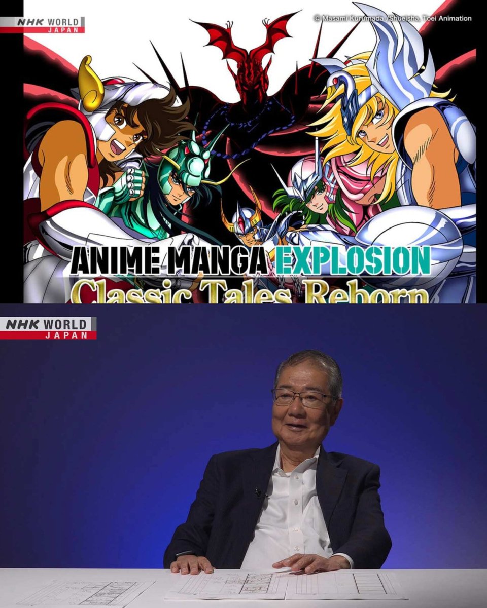 CavaleirosB's tweet image. Saint Seiya é tema de programa especial do canal de TV NHK World.
santosdebronze.blogspot.com/2025/07/Saint-…