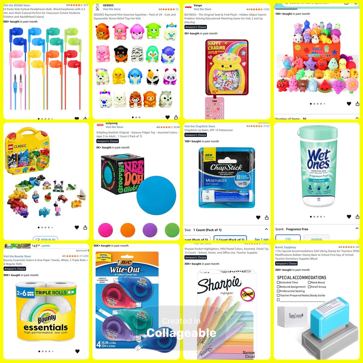 MrsAdamsK12SPED's tweet image. Good morning! I have a busy day today and I’m hoping that my list may be a tad lighter when I check it later today 🤞🏻. I would be happy even if it was 1-2 items lighter 🙏🏼🩷.
#clearthelist #SpecialEducation #SPED #Teachersof𝕏 amazon.com/hz/wishlist/ls…