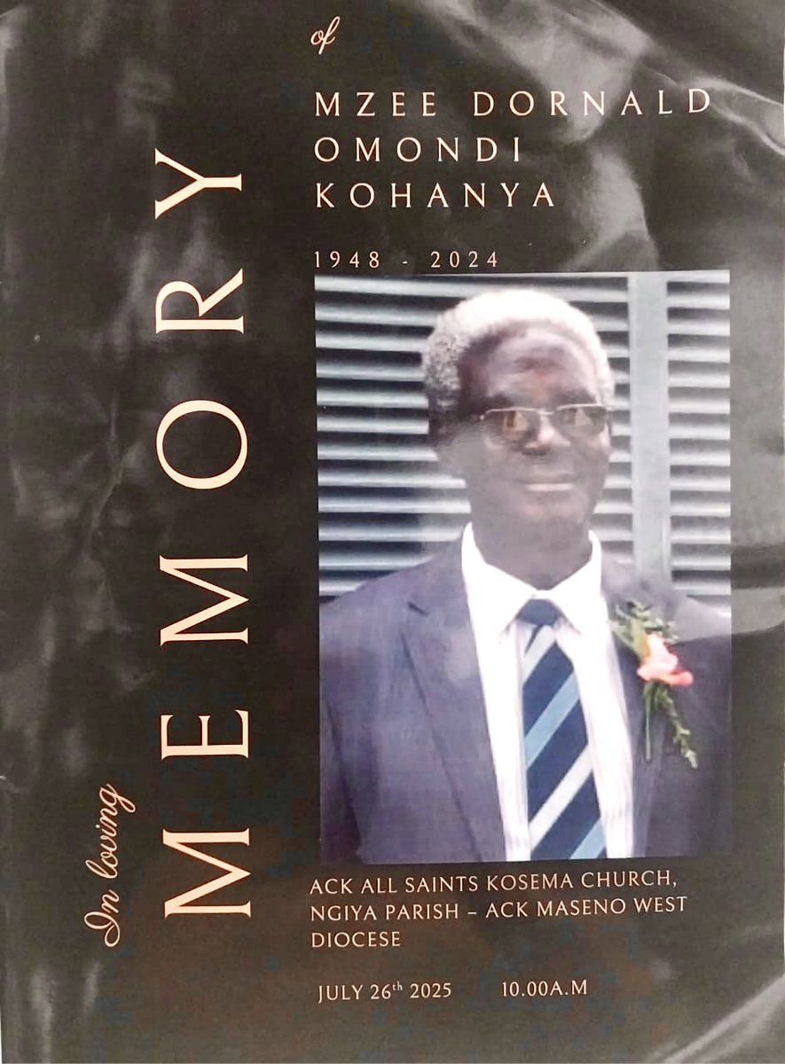 OAmollo's tweet image. Attended The Remembrance Of My Father-In-Law, The Late Dornald Kohanya, In Alego Dondi. Rest In  Power Baba