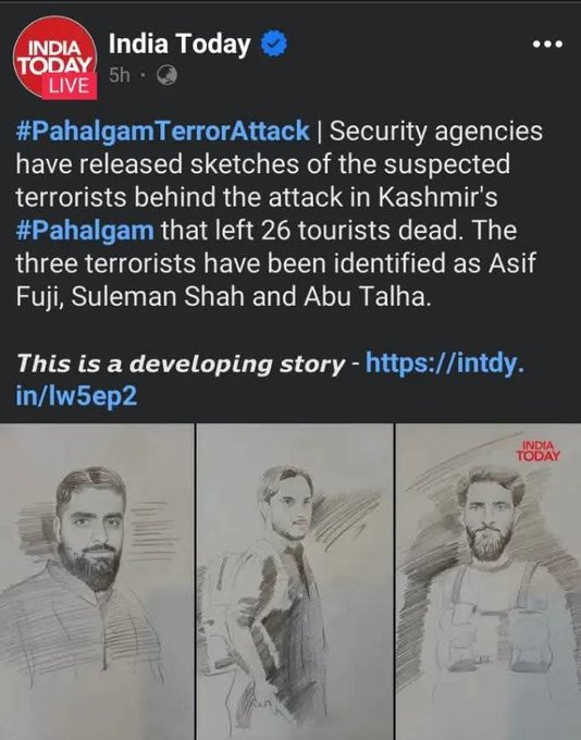 Mohsin_o2's tweet image. Nearly 100 days after the Pahalgam false flag attack, can we ask where the attackers are?