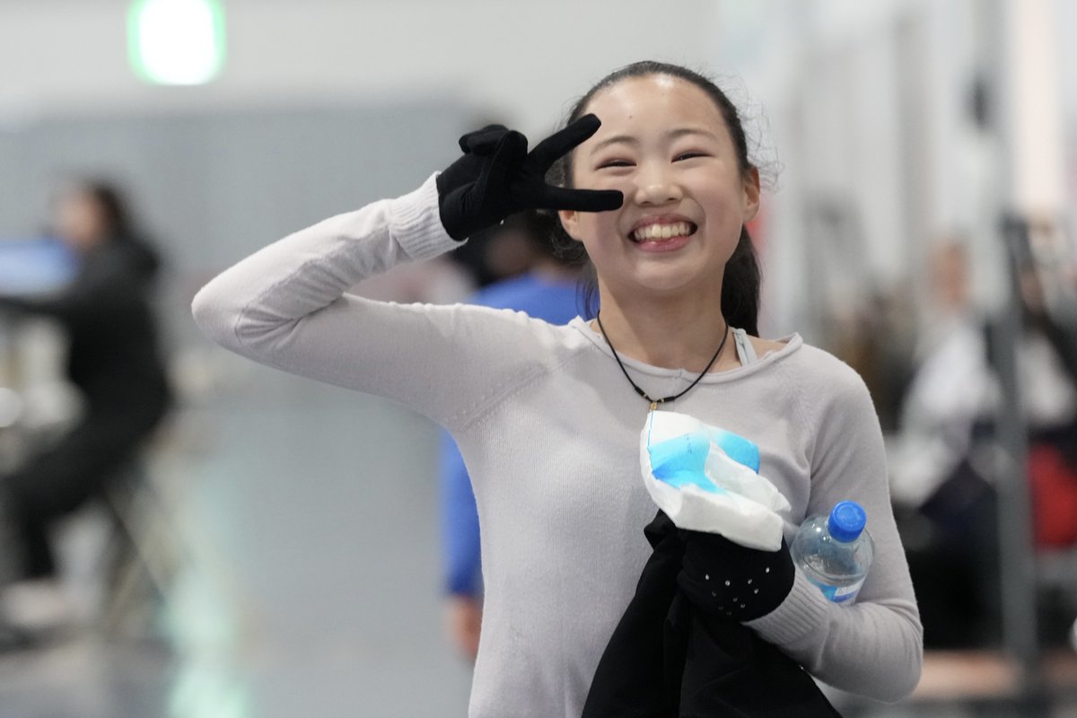 AxelQuadruple's tweet image. 〈 ジュニア強化合宿 〉
#宮﨑花凜 選手(ノービス推薦)
Photo by Kiyoshi Sakamoto
#figureskate #KarinMiyazaki