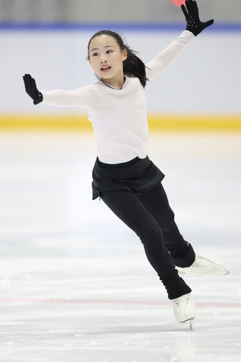AxelQuadruple's tweet image. 〈 ジュニア強化合宿 〉
#宮﨑花凜 選手(ノービス推薦)
Photo by Kiyoshi Sakamoto
#figureskate #KarinMiyazaki