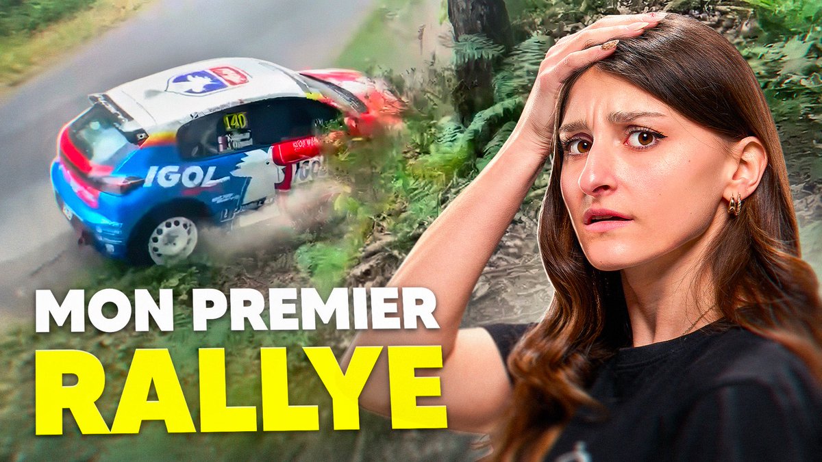 Kaatsup's tweet image. Les mecs….
Ma vidéo rallye est enfin sortie !!🥹
C’était tellement de taff je suis trop contente d’enfin vous la présenter 💕
MON premier RALLYE ! ( je me crash ?) 💥
youtu.be/jodye4NnDWw