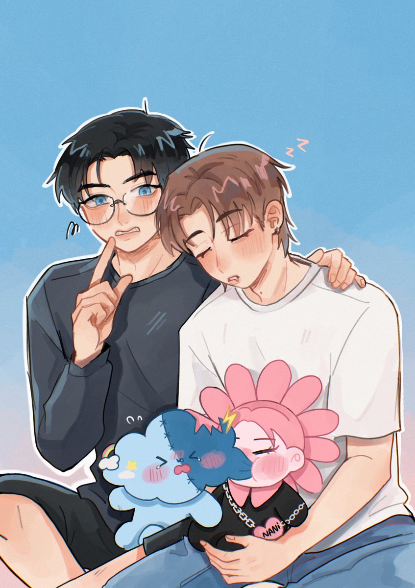 ครอบครัวสุขสันต์ 🩵🩷

#ArtworkSkynani
#SkyNani #สกายนานิ